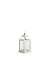 Image of a white lantern for aisle decoration - Marry Me In Destin